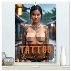 Tattoo Queens Asien (hochwertiger Premium Wandkalender 2026 DIN A2 hoch), Kunstdruck in Hochglanz Tattoo Queens Asien (hochwertiger Premium Wandkalender 2026 DIN A2 hoch), Kunstdruck in Hochglanz