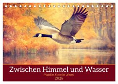 Cover Zwischen Himmel und Wasser (Tischkalender 2026 DIN A5 quer), CALVENDO Monatskalender