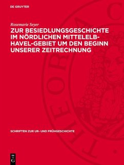 Cover Zur Besiedlungsgeschichte im nördlichen Mittelelb-Havel-Gebiet um den Beginn unserer Zeitrechnung (eBook, PDF)