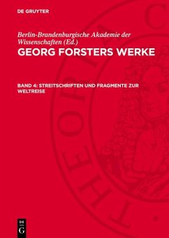 Cover Streitschriften und Fragmente zur Weltreise (eBook, PDF)