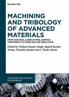 Cover Machining and Tribology of Advanced Materials (eBook, ePUB)