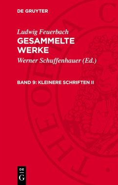 Kleinere Schriften II (eBook, PDF) - Feuerbach, Ludwig