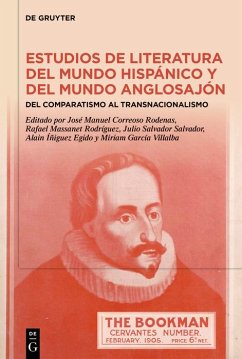 Estudios de literatura del mundo hispánico y del mundo anglosajón (eBook, ePUB)