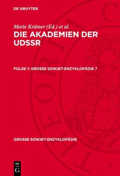 Cover Die Akademien der UdSSR. Folge 1 (eBook, PDF)