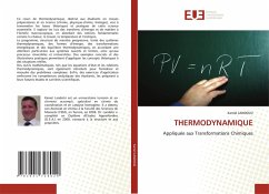 Cover THERMODYNAMIQUE