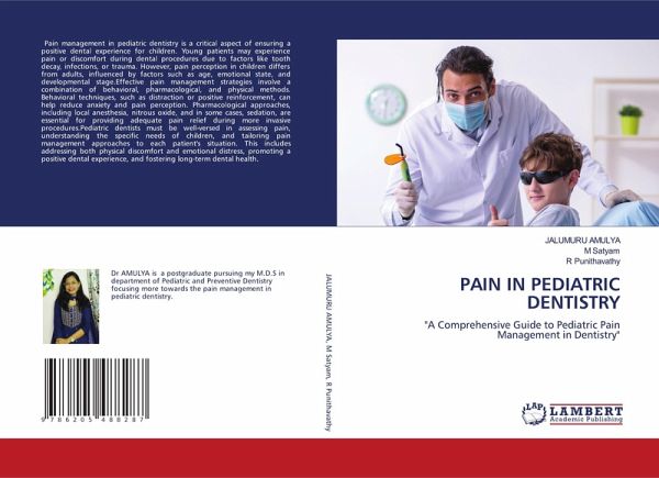 PAIN IN PEDIATRIC DENTISTRY