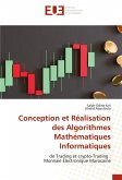 Conception et Réalisation des Algorithmes Mathématiques Informatiques