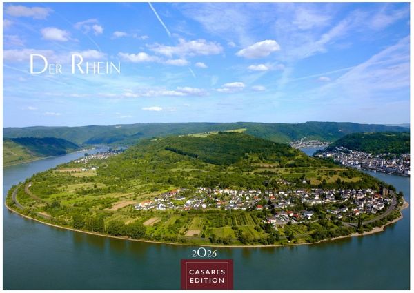 Der Rhein Kalender 2026 - Wandkalender Fotokalender Deutschland 50x35cm mit 12 eindrucksvollen Aufnahmen von Flusslandschaften, Burgen und Weinregionen Der Rhein Kalender 2026 - Wandkalender Fotokalender Deutschland 50x35cm mit 12 eindrucksvollen Aufnahmen von Flusslandschaften, Burgen und Weinregionen
