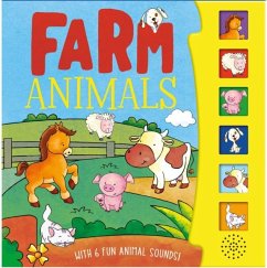 Cover Farm Animals Sound Board Book