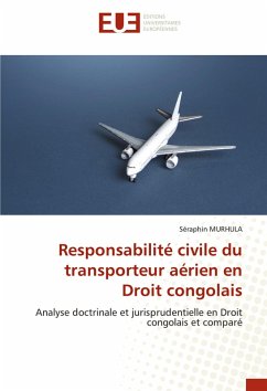 Cover Responsabilité civile du transporteur aérien en Droit congolais