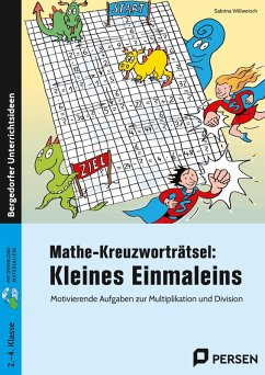 Cover Mathe-Kreuzworträtsel: Kleines Einmaleins