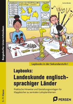 Cover Lapbooks: Landeskunde englischsprachiger Länder