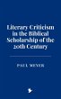 Literary Criticism in the Biblical... - Bild 1