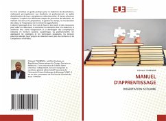 Cover MANUEL D'APPRENTISSAGE