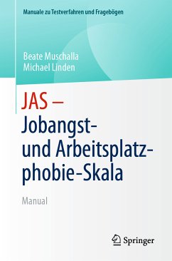 Cover JAS - Jobangst- und Arbeitsplatzphobie-Skala (eBook, PDF)