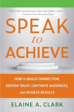 Cover Speak to Achieve (eBook, ePUB)