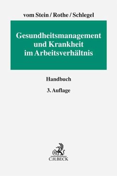 Cover Gesundheitsmanagement und Krankheit im Arbeitsverhältnis