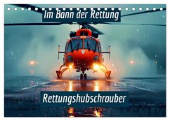 Cover Im Bann der Rettung - Rettungshubschrauber (Tischkalender 2026 DIN A5 quer), CALVENDO Monatskalender