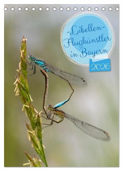 Libellen - Flugkünstler in Bayern (Tischkalender 2026 DIN A5 hoch), CALVENDO Monatskalender Libellen - Flugkünstler in Bayern (Tischkalender 2026 DIN A5 hoch), CALVENDO Monatskalender