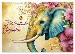 Farbenfrohe Giganten (Wandkalender 2026 DIN A4 quer), CALVENDO Monatskalender