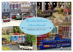 Miniaturbahnen international (Tischkalender 2026 DIN A5 quer), CALVENDO Monatskalender