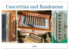 Cover Concertina und Bandoneon (Wandkalender 2026 DIN A2 quer), CALVENDO Monatskalender