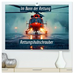 Cover Im Bann der Rettung - Rettungshubschrauber (hochwertiger Premium Wandkalender 2026 DIN A2 quer), Kunstdruck in Hochglanz