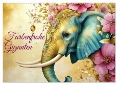 Farbenfrohe Giganten (Wandkalender 2026 DIN A2 quer), CALVENDO Monatskalender