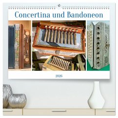 Cover Concertina und Bandoneon (hochwertiger Premium Wandkalender 2026 DIN A2 quer), Kunstdruck in Hochglanz