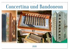 Cover Concertina und Bandoneon (Wandkalender 2026 DIN A3 quer), CALVENDO Monatskalender