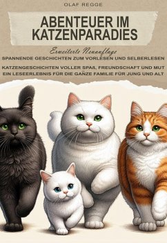Cover Abenteuer im Katzenparadies, erweiterte Neuauflage: Spannende Geschichten zum Vorlesen und Selberlesen (eBook, ePUB)