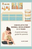 Checklist for Normal Development 0-5 years