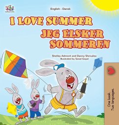 I Love Summer (English Danish Bilingual Children's Book)