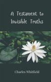 A Testament to Invisible Truths A Testament to Invisible Truths