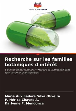 Recherche sur les familles botaniques d'intérêt - Silva Oliveira, Maria Auxiliadora;Chaves A., F. Hérica;F. Mendonça, Karlynne