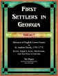 First Settlers in Georgia, Volume 7,... - Bild 1