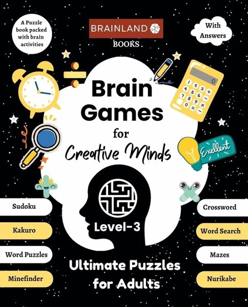 Brain Games for Creative Minds - Ultimate Puzzles for Adults - Level 3
