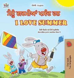 I Love Summer (Punjabi English Bilingual Children's Book - Gurmukhi)