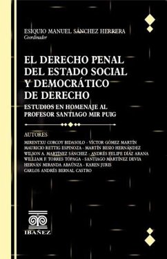 Cover El derecho penal del estado social y democrático de derecho (eBook, PDF)
