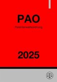 Patentanwaltsordnung - PAO 2025