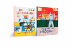 Die Lithografin & Der Typograf : Zwei Bilderbücher für Kinder ab 6 Jahren über Buchdruck und Schriftkunst Die Lithografin & Der Typograf : Zwei Bilderbücher für Kinder ab 6 Jahren über Buchdruck und Schriftkunst