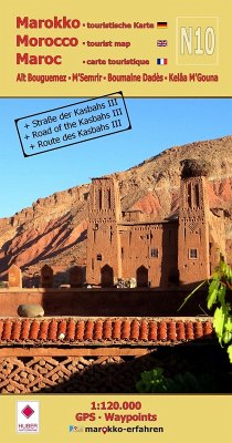 Cover N10: Aït Bouguemez - M'Semrir - Boumalne Dadès - Kelâa M'Gouna + Straße der Kasbahs III + GPS-Waypoints