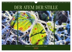 Der Atem der Stille - Achtsame Augenblicke in der Natur (Wandkalender 2026 DIN A3 quer), CALVENDO Monatskalender