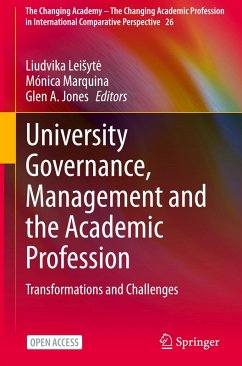 Cover University Governance, Management and the Academic Profession