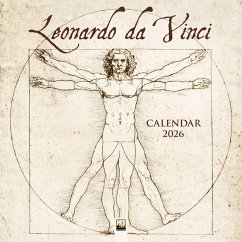 Cover Leonardo Da Vinci Wall Calendar 2026 (Art Calendar)