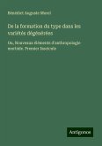 De la formation du type dans les variétés dégénérées