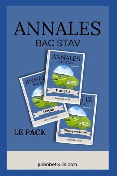 Annales bac techno STAV pack matières générales 2025 - Restols, Andréa; Betoulle, Julien