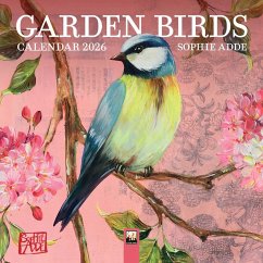 Sophie Adde: Garden Birds Mini Wall Calendar 2026 (Art Calendar)