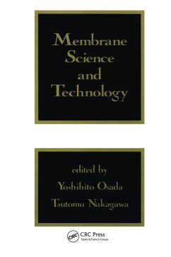 Cover Membrane Science and Technology (eBook, ePUB)