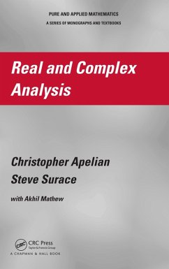 Real and Complex Analysis (eBook, ePUB) - Apelian, Christopher; Surace, Steve